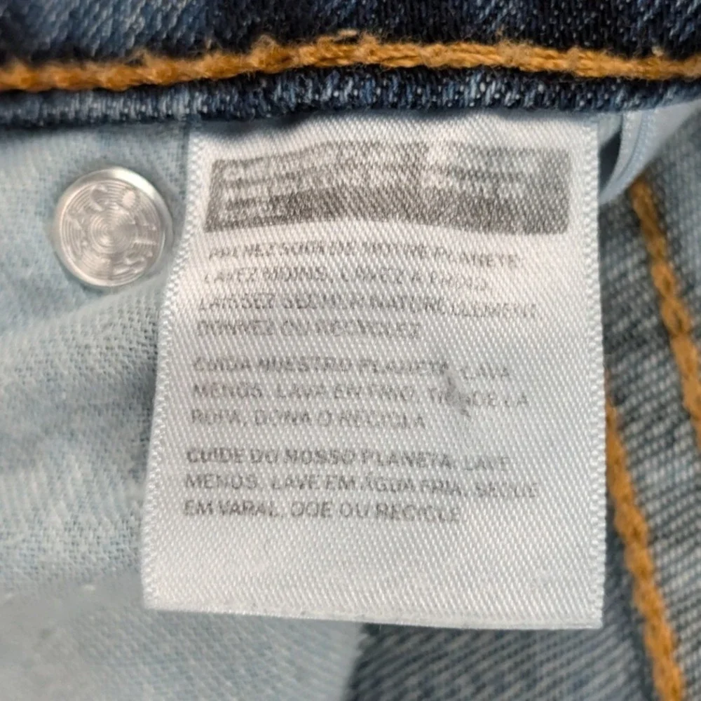 Levi's 511 Jeans Men's 33x29 Blue Faded Slim Fit Red Tab Americana Streetwear